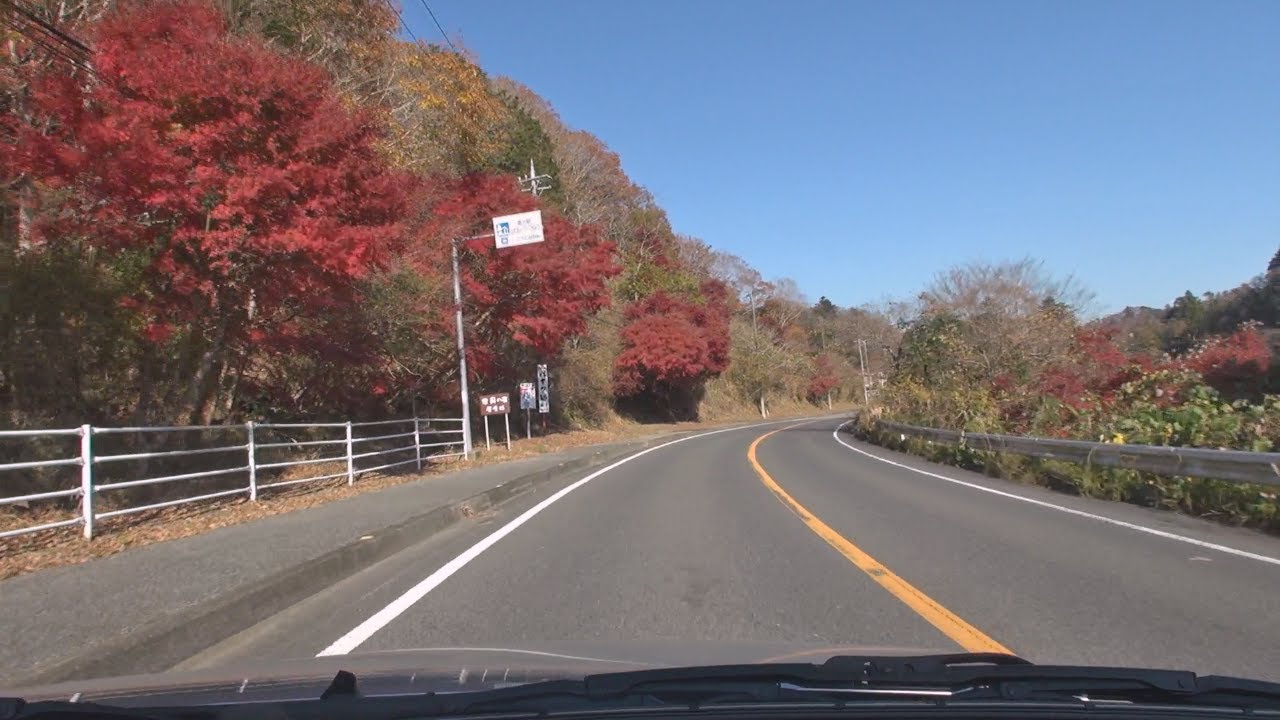千葉県道24号 千葉鴨川線 車載動画 [2023-12]