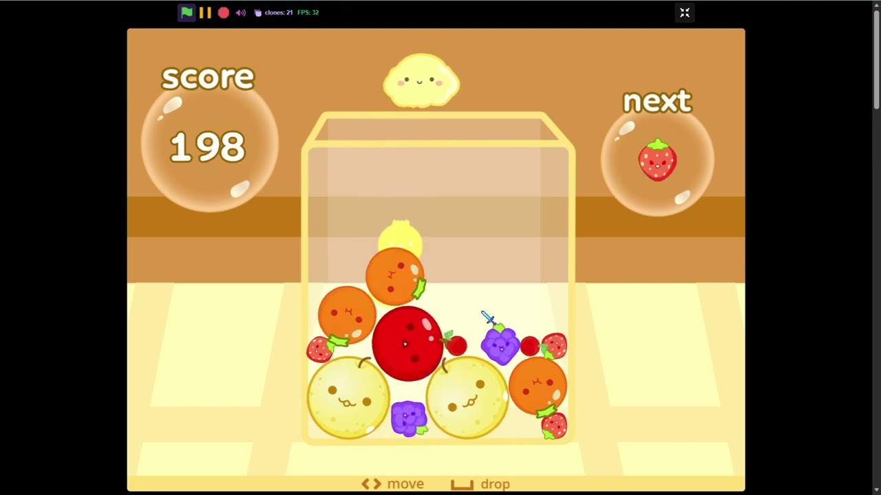 Suika Game Jebiminecraft on scratch