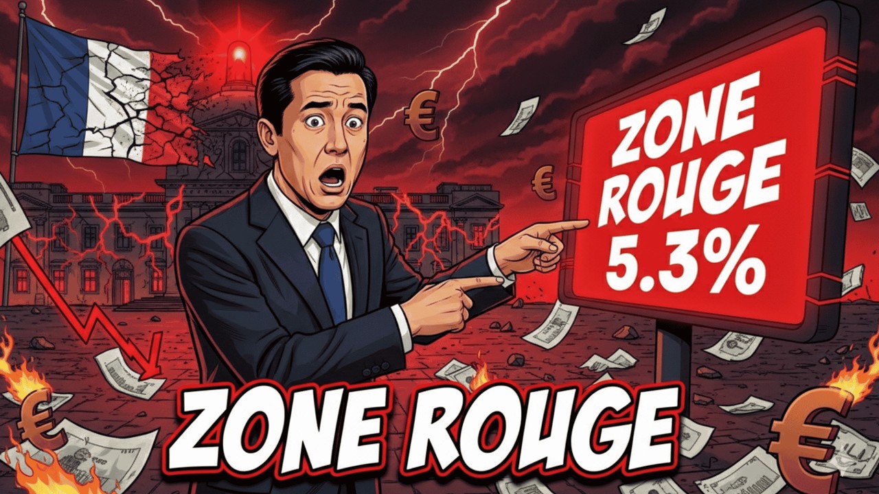ALERTE : La France Entre en Zone Rouge — Déficit 5.3% Secoue l'Europe