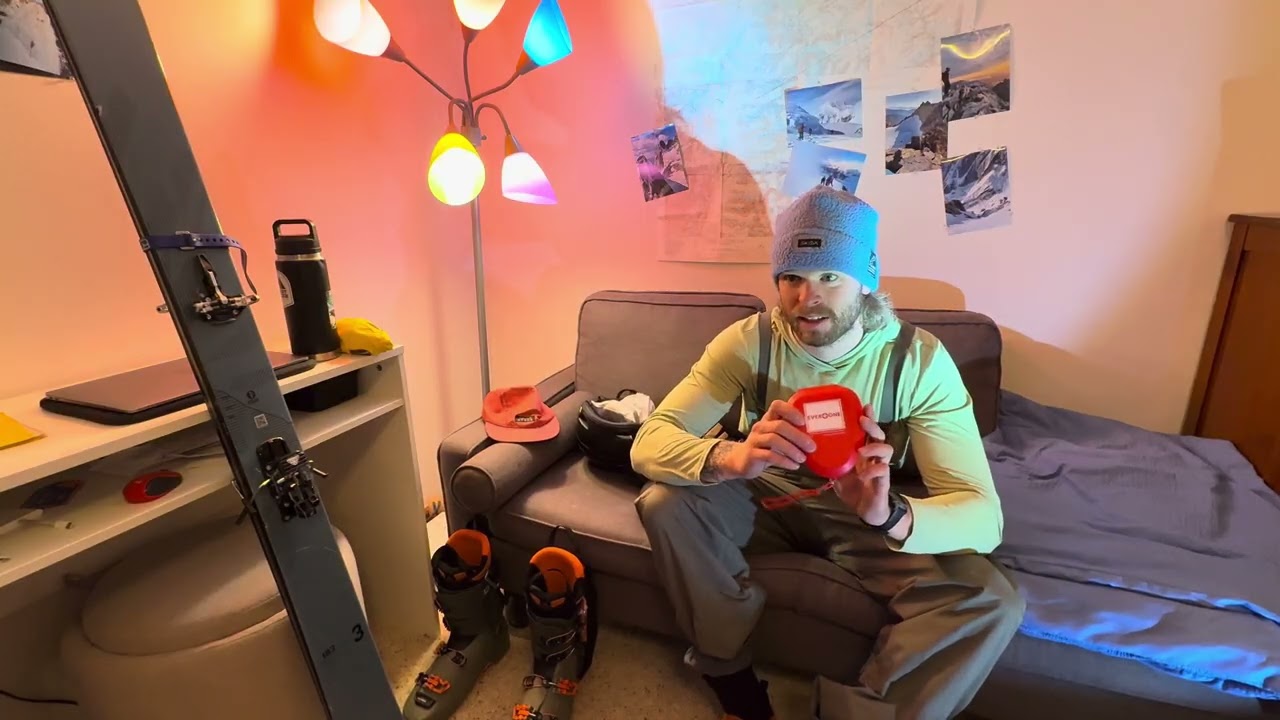 What I bring: Ski touring
