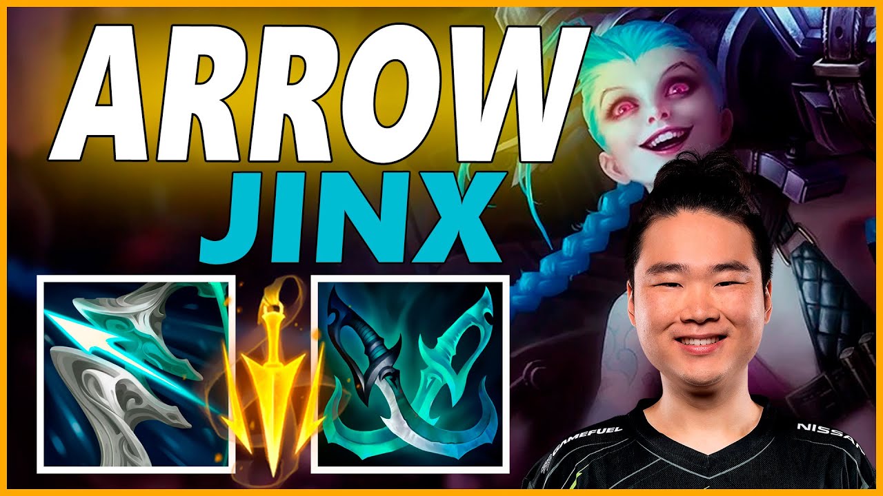 ⚡ARROW JINX ADC GAMEPLAY⚡SEASON 12 LEAGUE OF LEGENDS