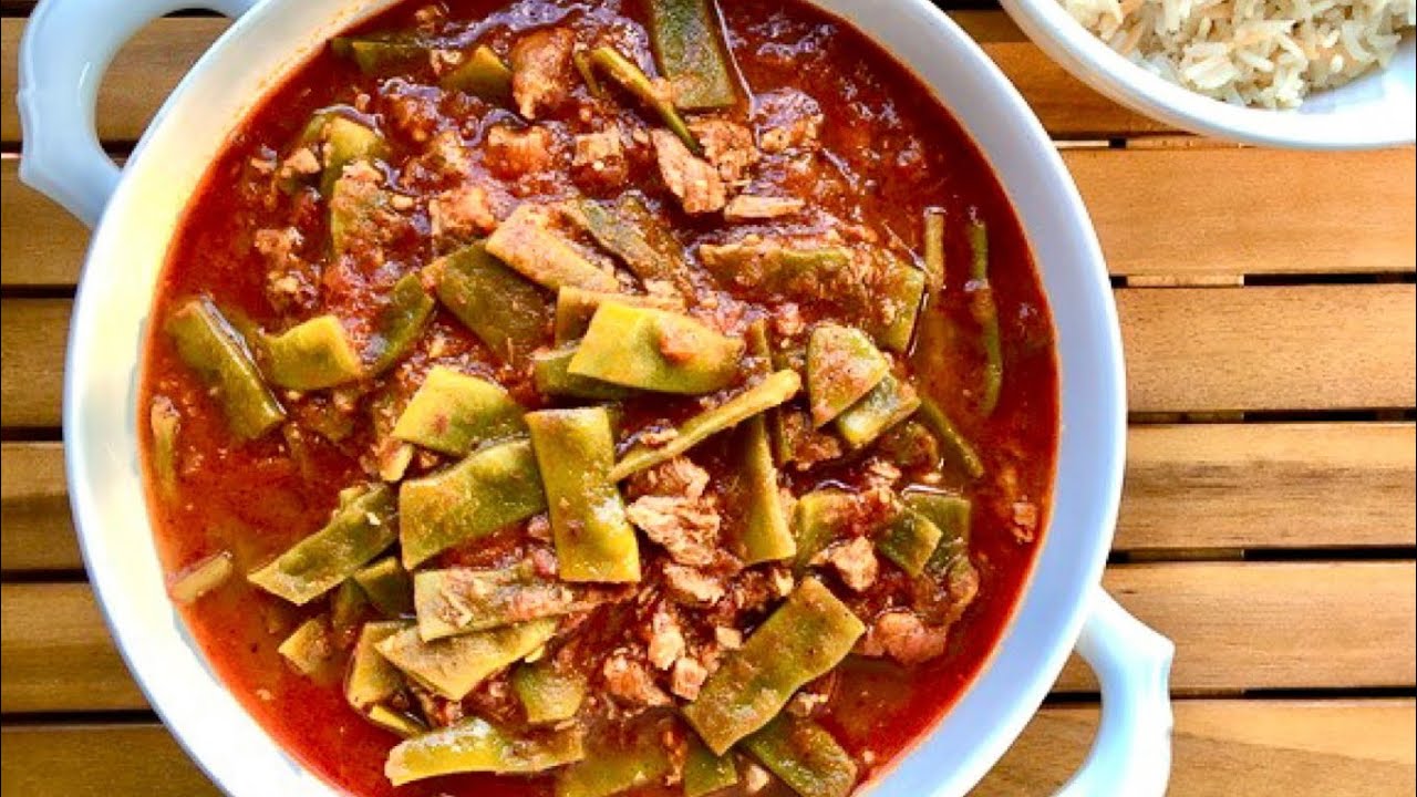 Etli Yesil Fasulye / Türkischer Bohnen Eintopf mit Rindfleisch