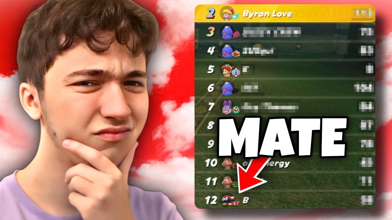 Le PIRE Coéquipier ? ​💀​ ( Ranked Mario Kart World )