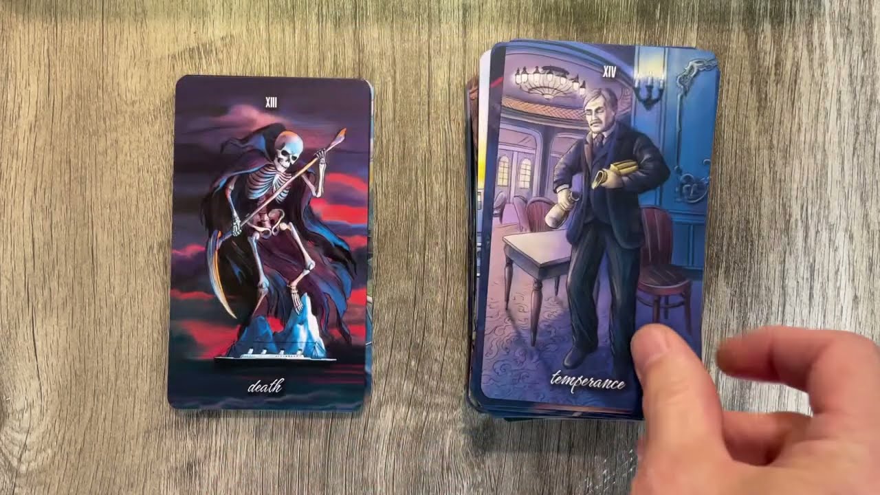 Titanic Tarot v2 - 4K flip thru