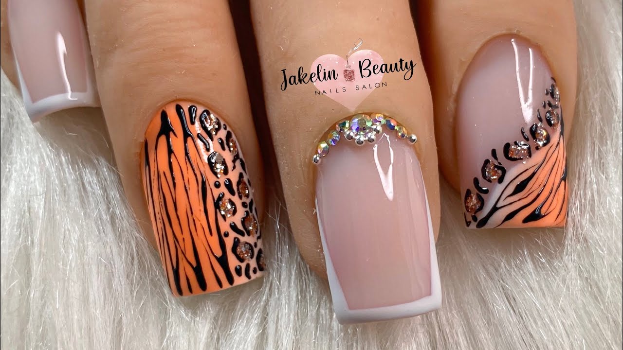 DECORACIÓN en Uñas De Animal Print/Nail Art✨💅