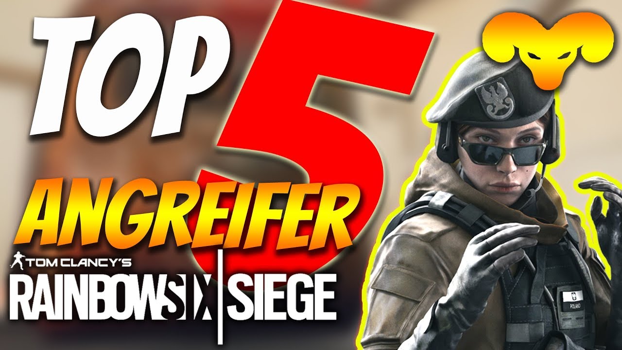 Top 5 Angreifer in Rainbow Six Siege | Rainbow Six Siege Tipps deutsch gameplay