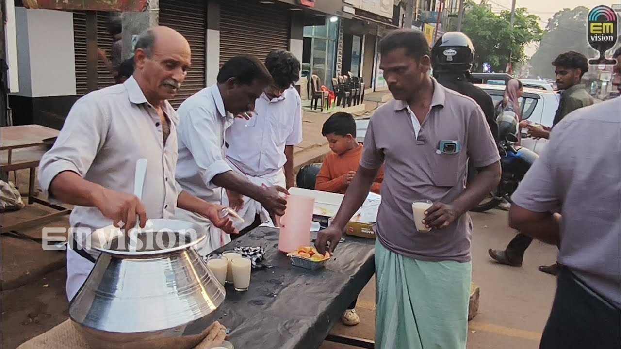 പതിവ് മുടക്കാതെ ഇത്തവണയും നോമ്പ് തുറ സമയത്ത് പാണ്ടിക്കാട്ടുകാർക്ക് തരിക്കഞ്ഞി വിതരണവുമായി അസിയാക്ക..