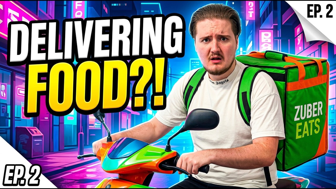 I Worked for Zuber Eats? | Streamer Life Simulator Ep. 2!