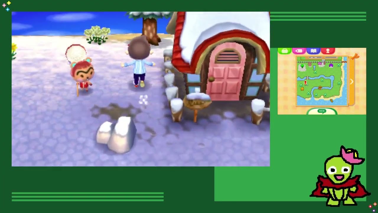 Playing some Animal Crossing New Leaf and then some Pokemon Black