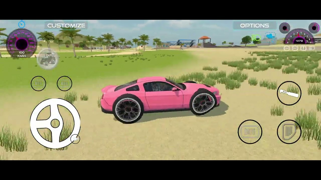 Pink 🩷 4x4 car stunt 😱