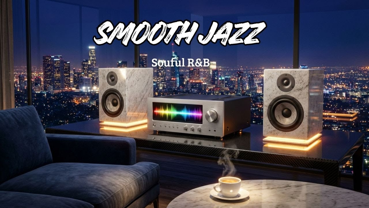 Smooth Jazz & Soulful R&B – Smooth Harmony for Calm Energy & Inspiration