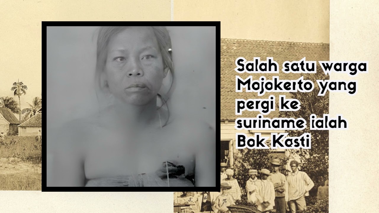 Lika-liku perjalanan hidup Bok Kasti asal Kemantren Gedeg Mojokerto saat bekerja di Suriname