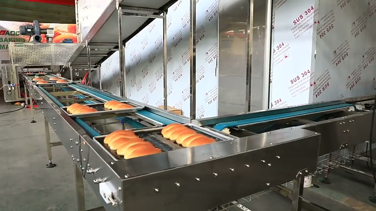 Fully automatic bakery production line is here #bakery equipment #industry machine # manufacturer