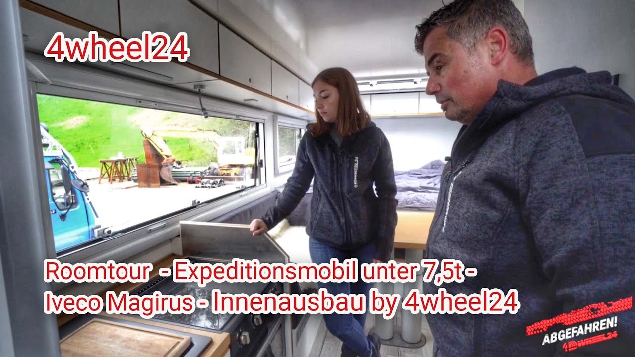 MEGA Roomtour  - Leicht&schön - Expeditionsmobil unter 7,5t - Iveco Magirus - by 4wheel24 -