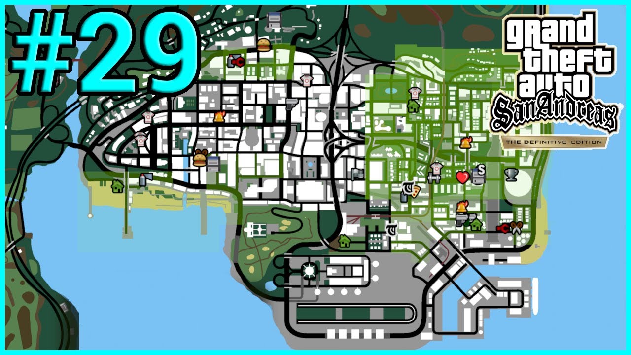 DOBÝVÁNÍ ÚZEMÍ A HASIČSKÁ SIDE MISE | GTA San Andreas Remastered (CZ) #29