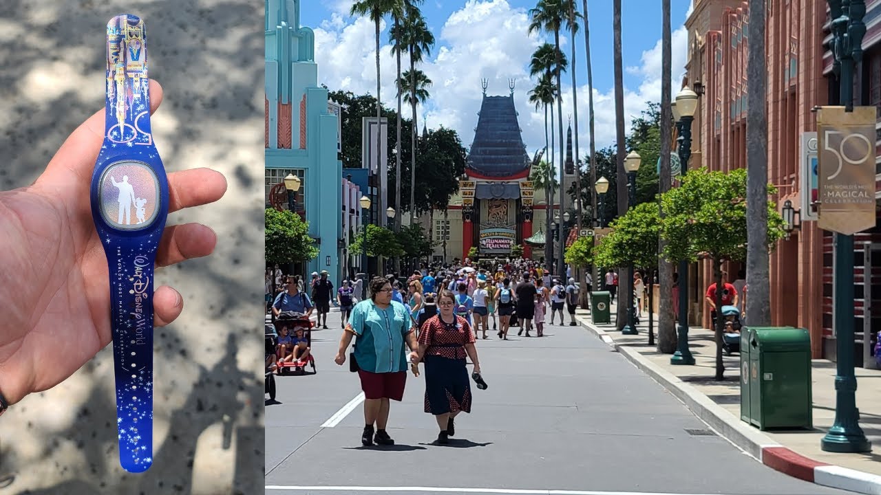 TRYING THE NEW MAGIC BAND PLUS AT HOLLYWOOD STUDIOS AND GOT A RESERVATION AT OGA'S CANTINA