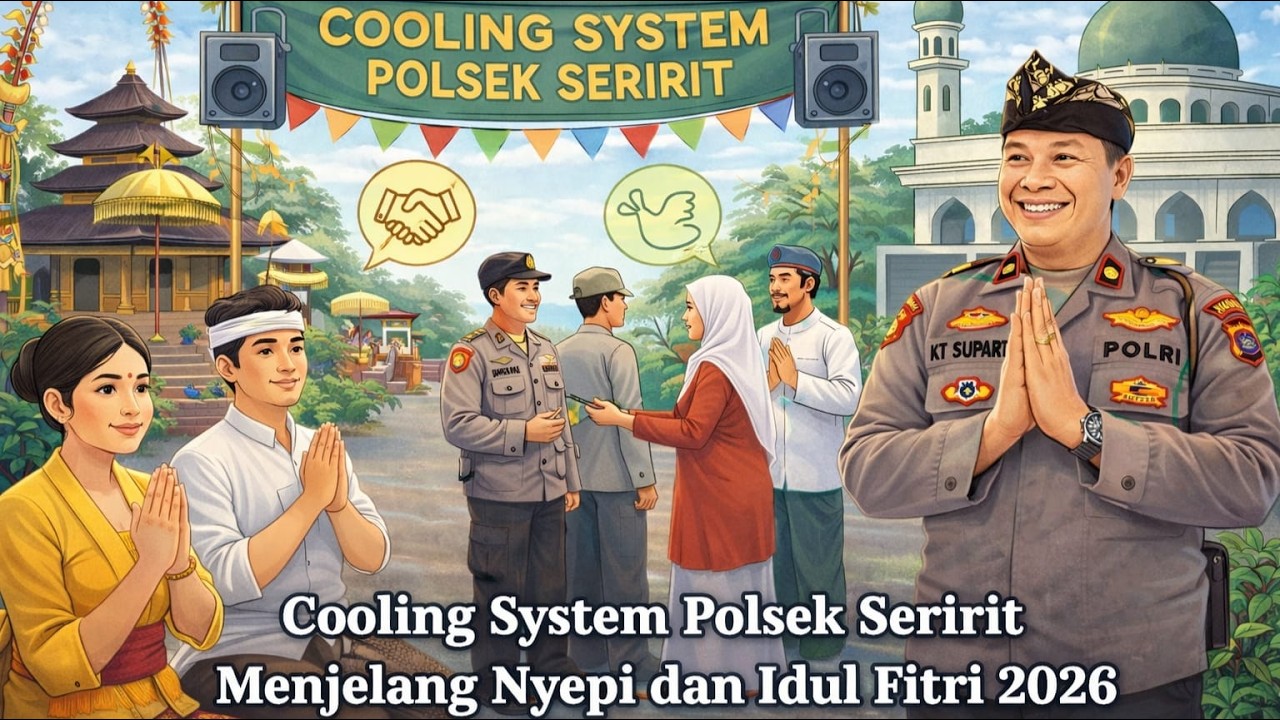 HAI BALI KEN - KEN | “COOLING SYSTEM POLSEK SERIRIT MENJELANG NYEPI DAN IDUL FITRI 2026” | PRO 1
