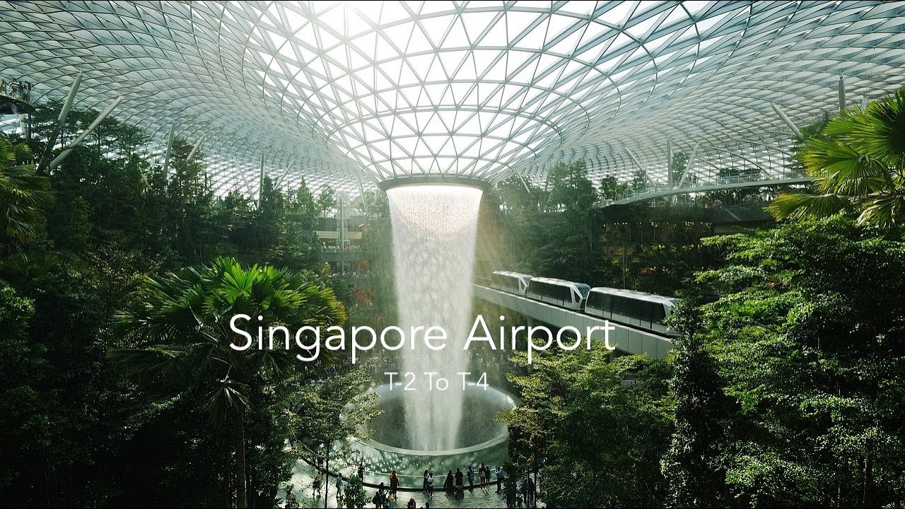 Singapore Changi Airport: Terminal 2 to Terminal 4 Journey 🛫