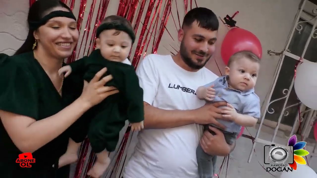 FİLİZ SU ve KARTAL İKİZLERİN  6 AYLIK KINASI . Kameracı DOĞAN 0536 397 60 27