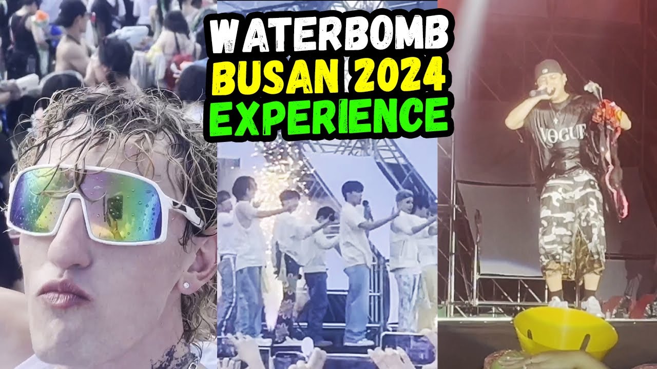 WATERBOMB BUSAN 2024 VLOG!