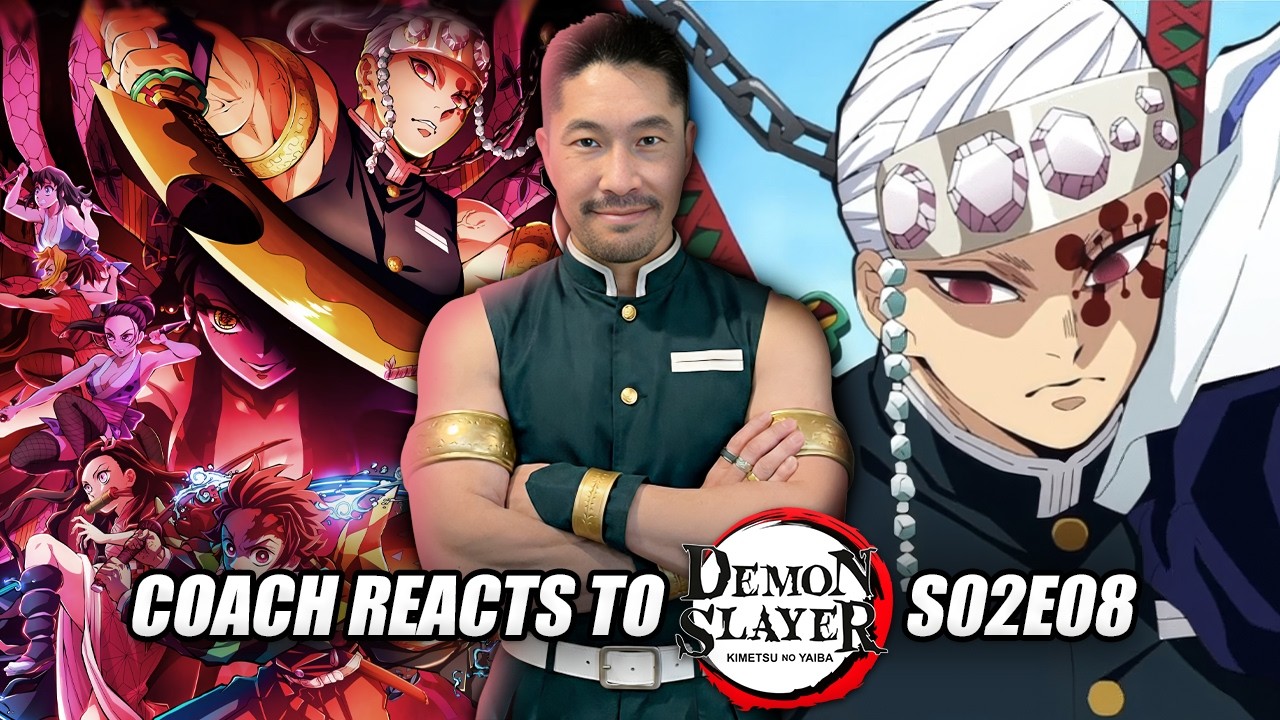 TENGEN THE SOUND HASHIRA | Coach Reacts to Demon Slayer: Kimetsu no Yaiba S2 E8