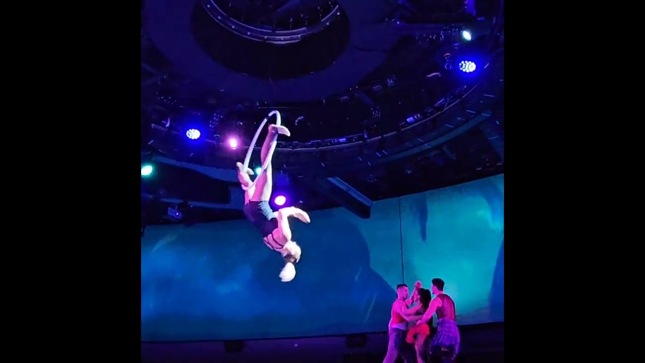 Rock Circus -MSC Meraviglia paid show Dec 2023. snippets from show