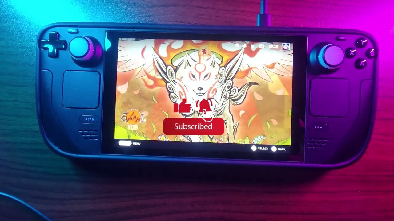 Okami on the Steam Deck - A great Zelda-like game that needs recognition!