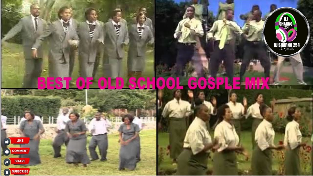 BEST OF OLD SCHOOL CHOIR GOSPEL MIX 2025 -:- DJ SHARNQ 254-The Spinvibe #TanganzoLimetoka