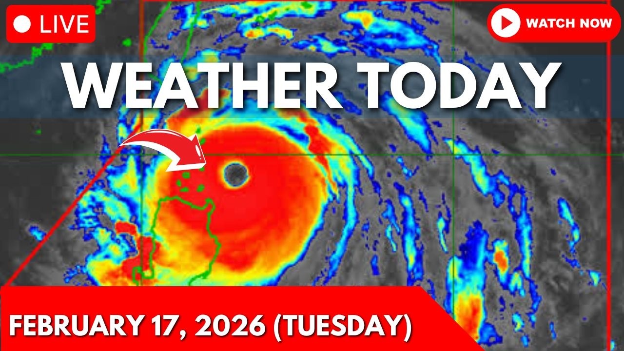 Weather Today Forecast February 17, 2026 (Tuesday) | Bagyo Update Today | LPA Update Today