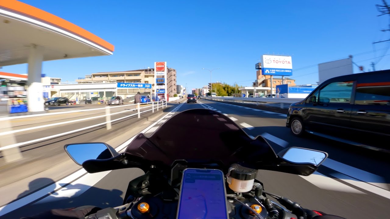 Day Ride with chin mount | YZF-R7 | 4K | GoPro | RAW | POV| Stock Exhaust |