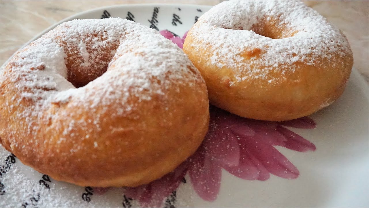 ВАНИЛЬНЫЕ ПОНЧИКИ воздушные,нежные и пушистые/Donuts