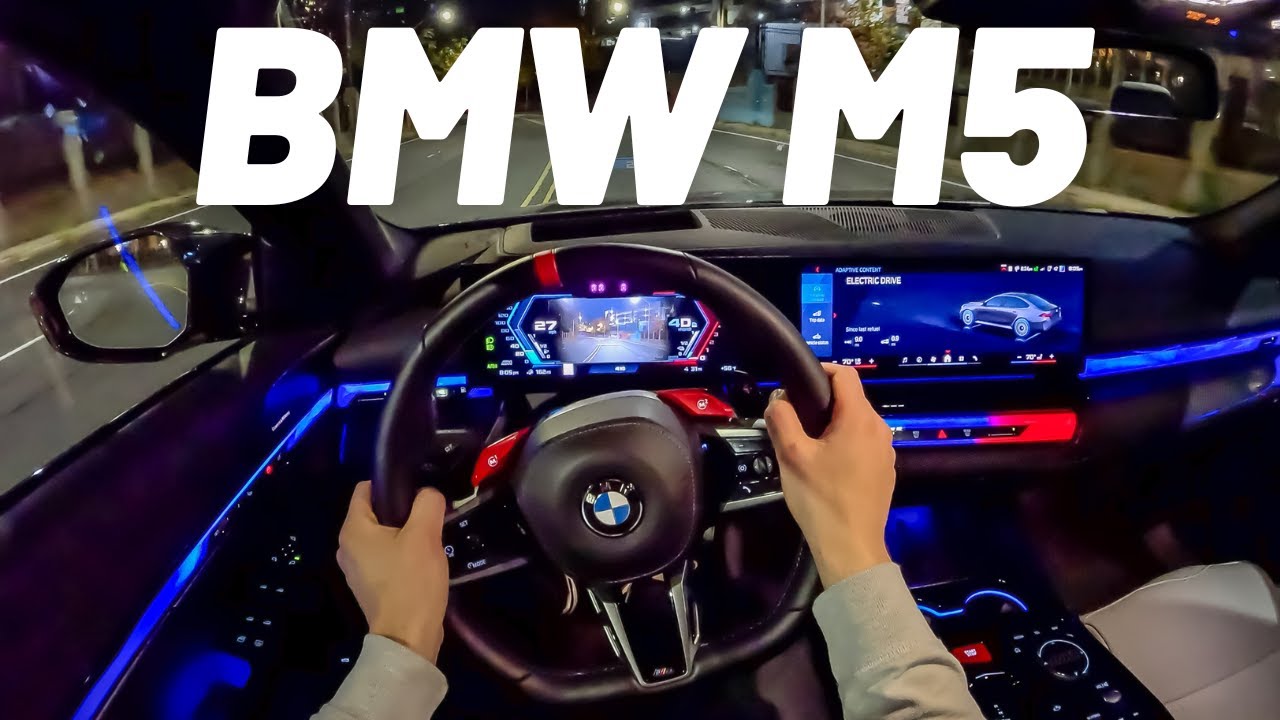 2025 BMW M5 | POV Night Drive
