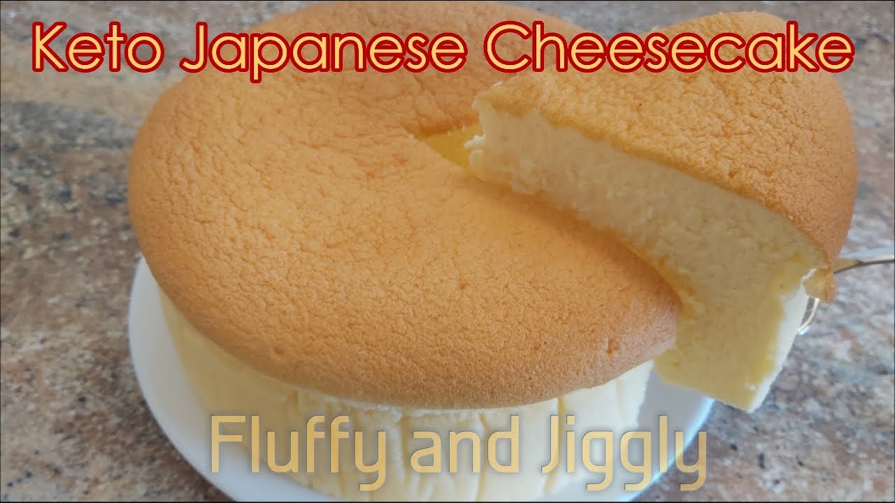 LOW CARB JAPANESE CHEESECAKE Keto, Flourless (Light, fluffy and jiggly) | Alma's Kitchen Trebbin