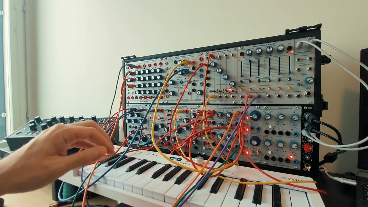 Spoken Buchla Tiptop Improvisation