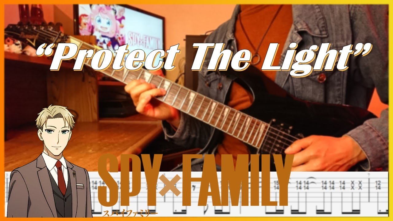 【TABS】Spy x Family Season 3 Op 4 - Protect The Light (Instrumental Guitar Cover) | Spitz