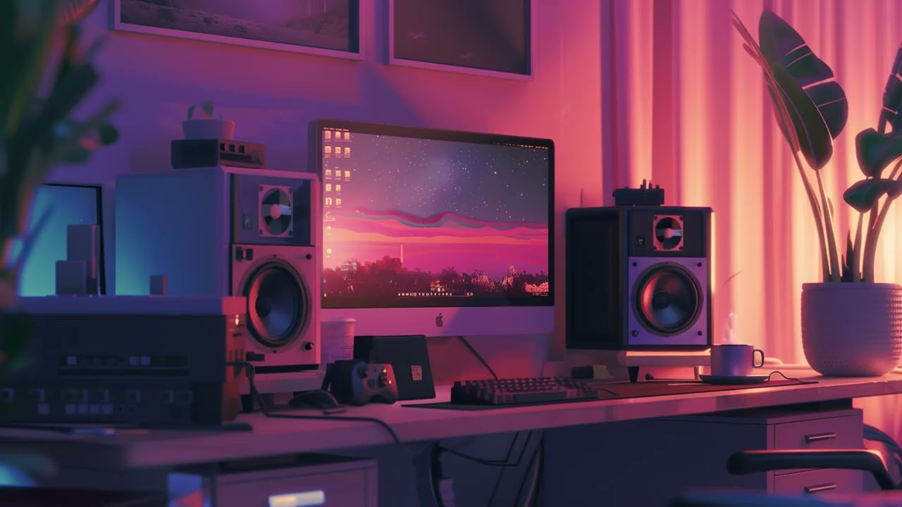 City Rain and Lo-fi Beats 🌃 │Sleepy Lofi Dreams