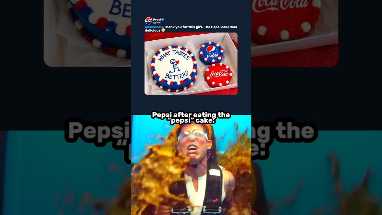 Coca-Cola kupiła ciasto dla Pepsi 🍰