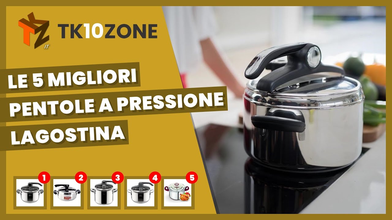 Le 5 migliori pentole a pressione Lagostina