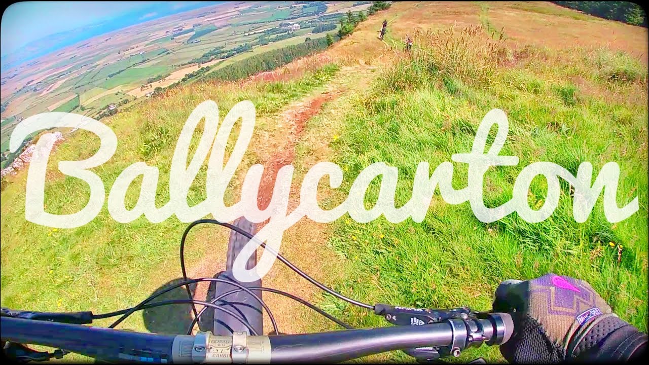 AWESOME Ballycarton / Binevenagh MTB trails