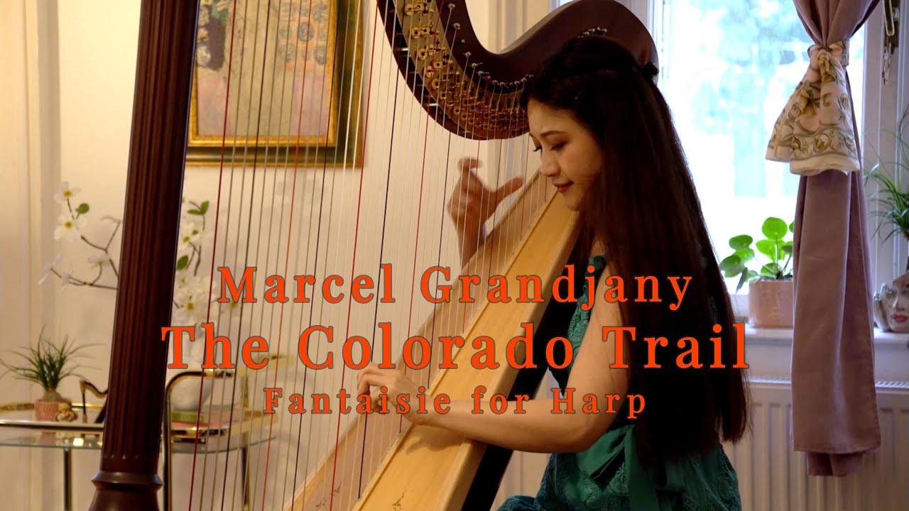 Nagisa Tanaka plays The Colorado Trail - Fantaisie for Harp opus 28 by Marcel Grandjany