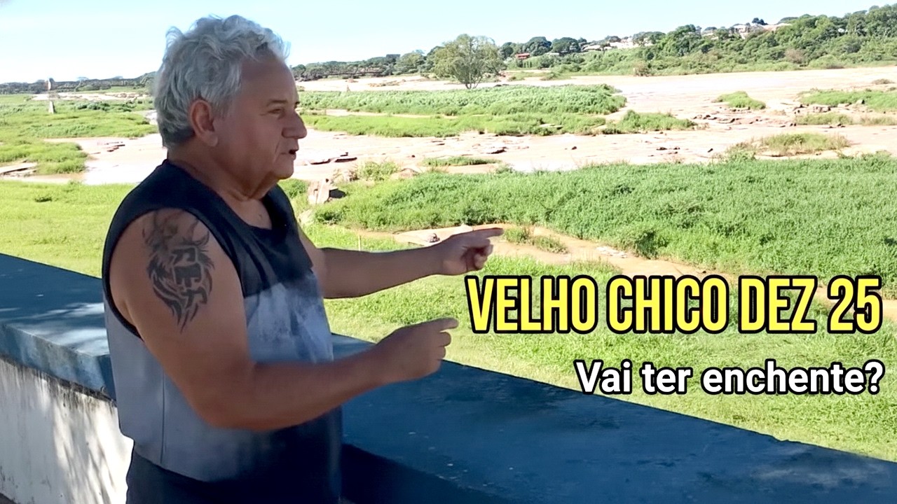RIO S&Atilde;O FRANCISCO HOJE: A SITUA&Ccedil;&Atilde;O &Eacute; PREOCUPANTE EM PIRAPORA! (FINAL DE 2025)