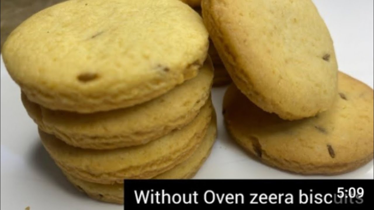 Homemade Zeera Biscuits Recipe | Homemade Cumin Biscuits | Easy Tea Time Snack