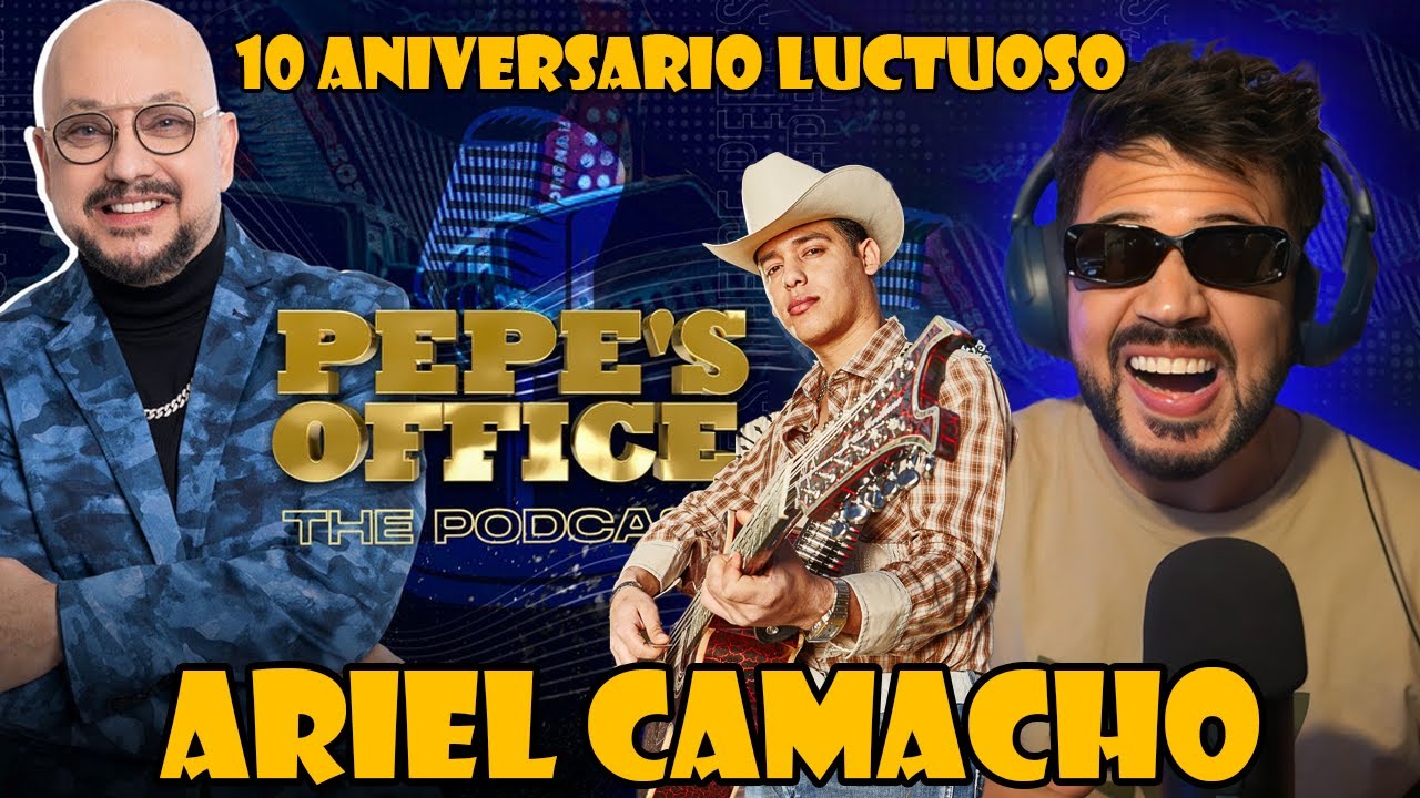 REACCIÓN a ARIEL CAMACHO - Entrevista en  Pepe's Office (Homenaje)