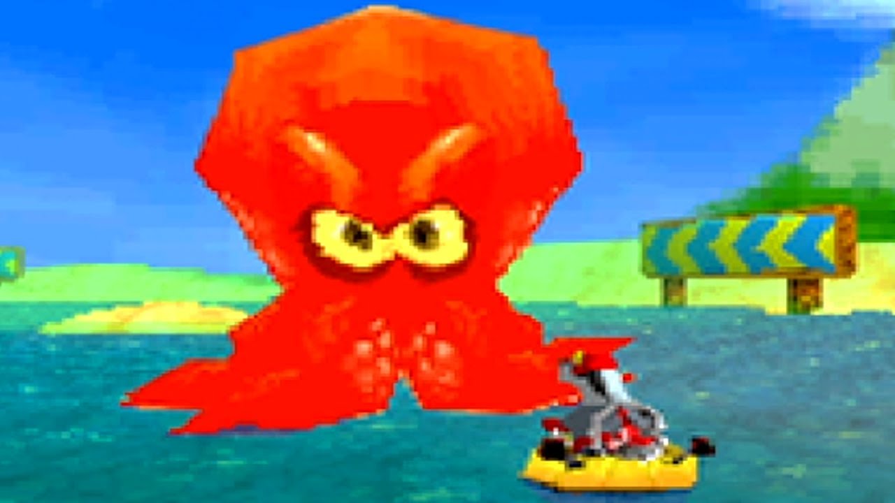 Diddy Kong Racing DS - 100% Walkthrough Gameplay Part 5 - Bubbler the Octopus on Sherbet Island