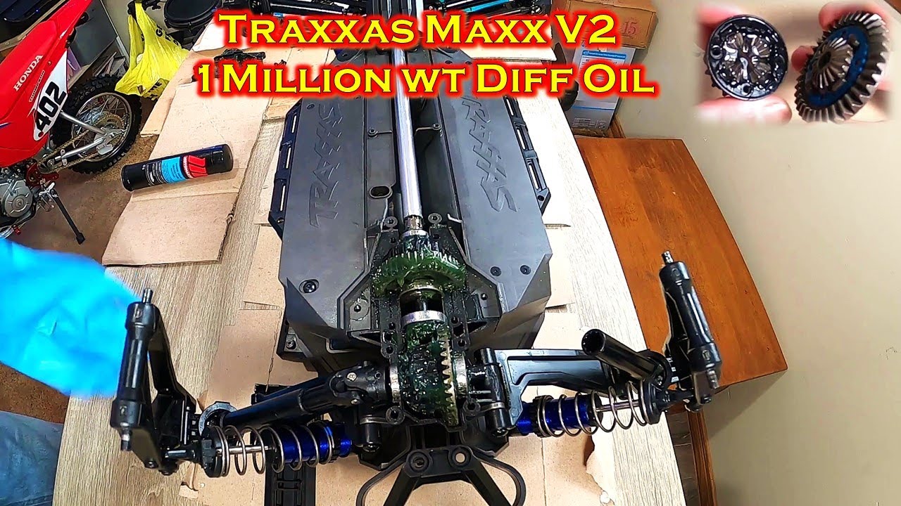 Масло для заднего дифференциала Traxxas Maxx V2 Million wt