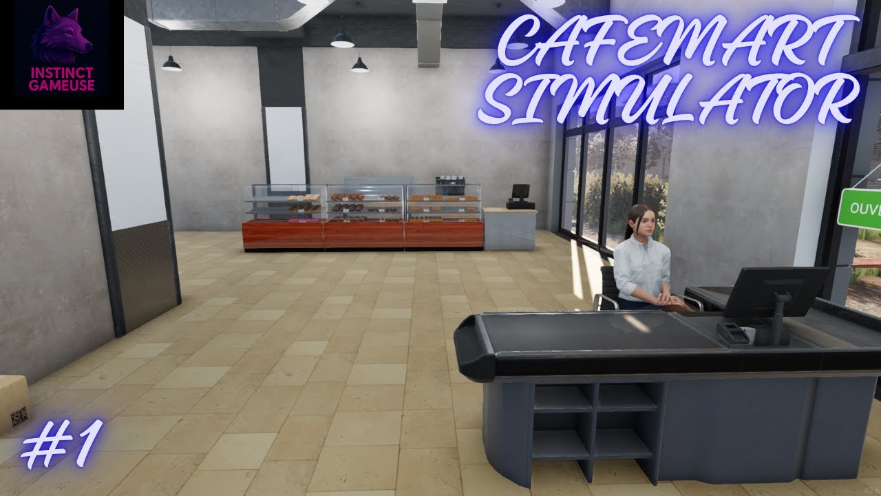 Double business : Café + Supermarché, on se lance !  #cafemartsimulator
