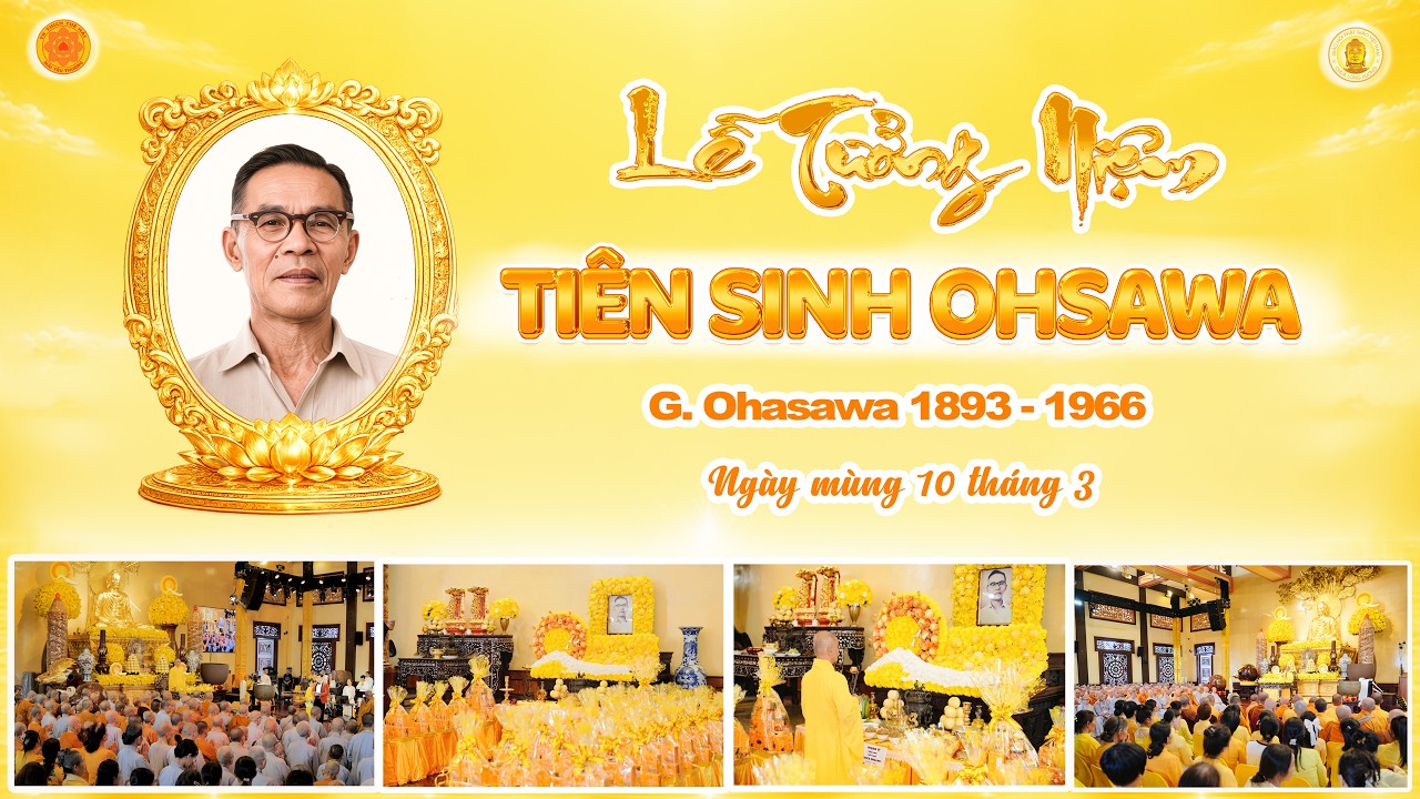 Lễ Tưởng Niệm Ti&ecirc;n Sinh Ohsawa 2019 - Phần 2: BS H&agrave; Duy Thọ & BN Ph&aacute;t Biểu - TT. Th&iacute;ch Tuệ Hải - CLH