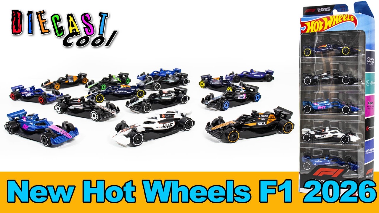 New Hot Wheels F1 2026