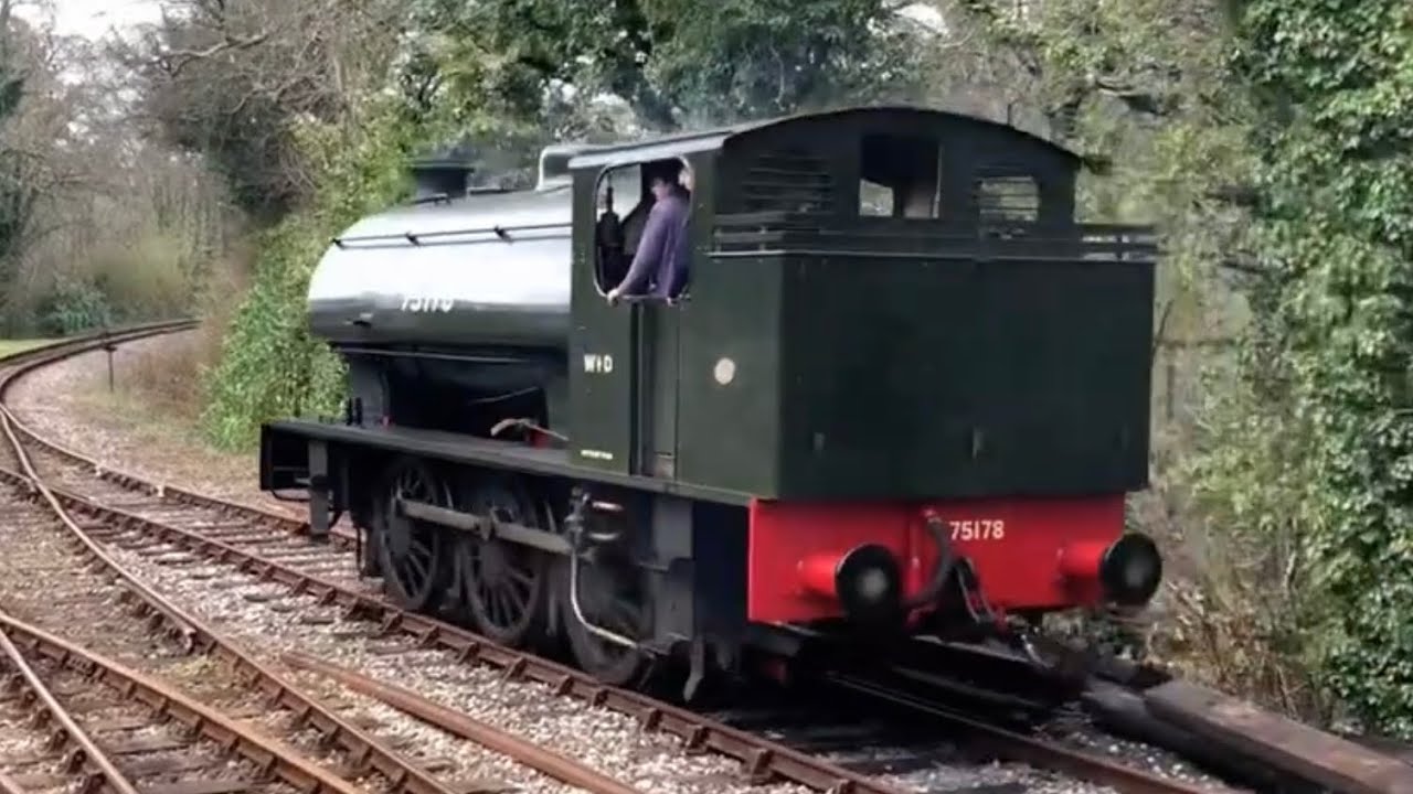 S2 E8: Bodmin and Wenford Railway, WD 0-6-0 Hunslet Austerity tank #75178 review.