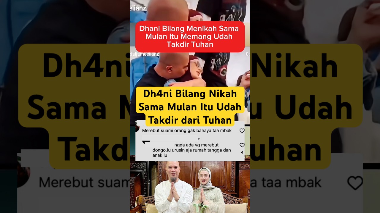 Dhani dan Mulan #raffiahmad #beritaterkini #trendingshorts #artis #gosip #beritaterkini #fyp #fpy